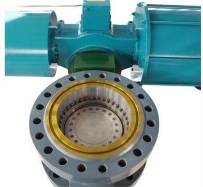 Kerusi Terapung Bi-arah Semua-logam Seal Triple Offset Butterfly Valves Siri 4200